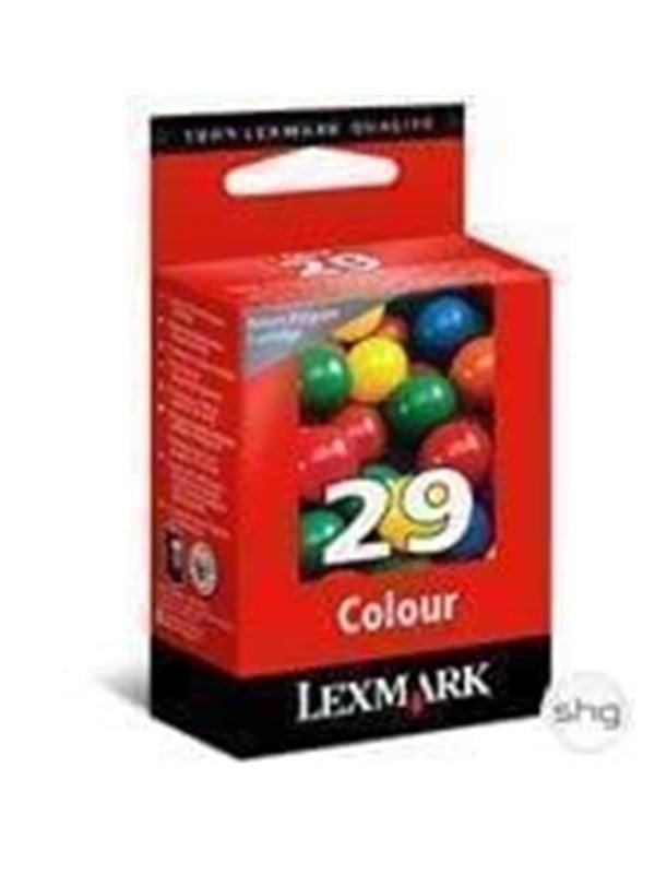 29 Color   Blækpatron Cyan, Magenta, Gul fra Lexmark