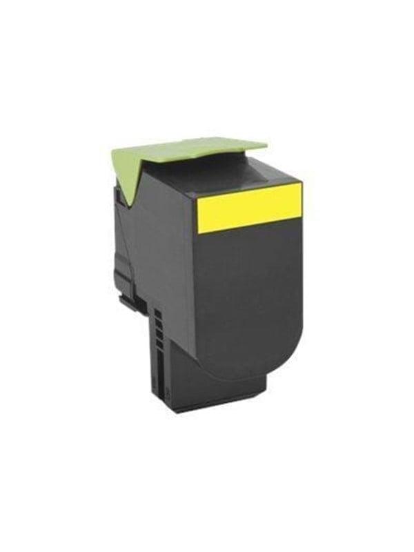 700h4   Lasertoner Gul fra Lexmark