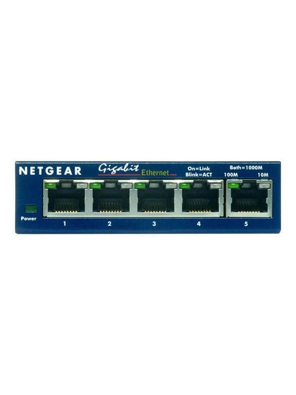 Gs105ge 5 Port Gigabit Switch fra Netgear