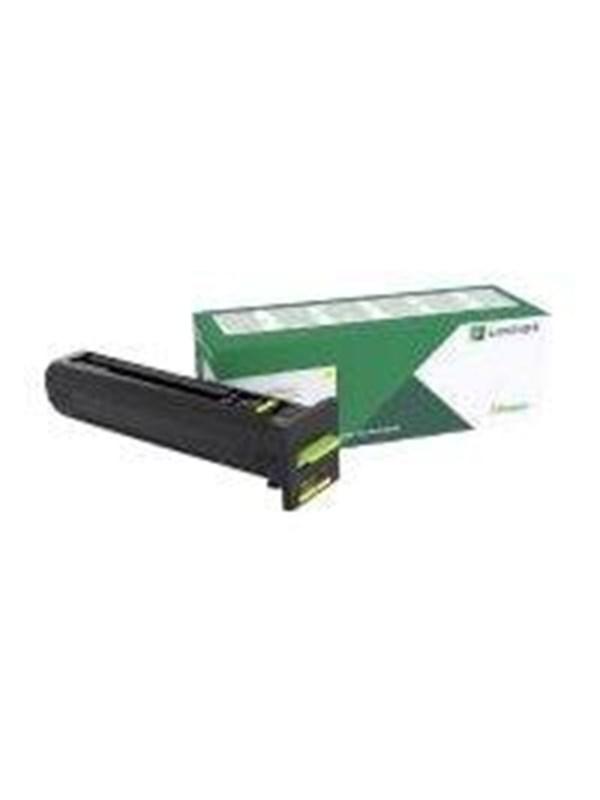 72k20y0   Tonerpatron   Lasertoner Gul fra Lexmark