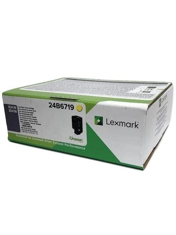 24b6719 Yellow Toner   Lasertoner Gul fra Lexmark