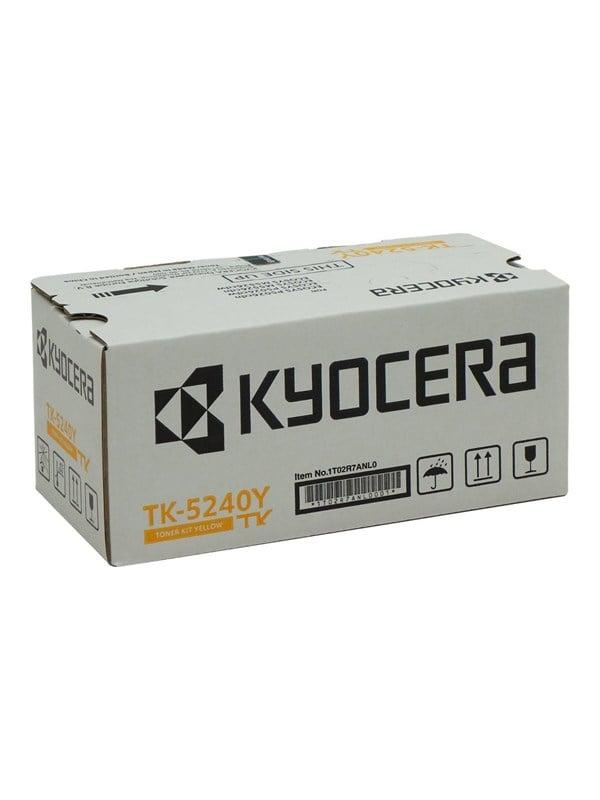1t02r7anl0   Tk 5240y   Lasertoner Gul fra Kyocera