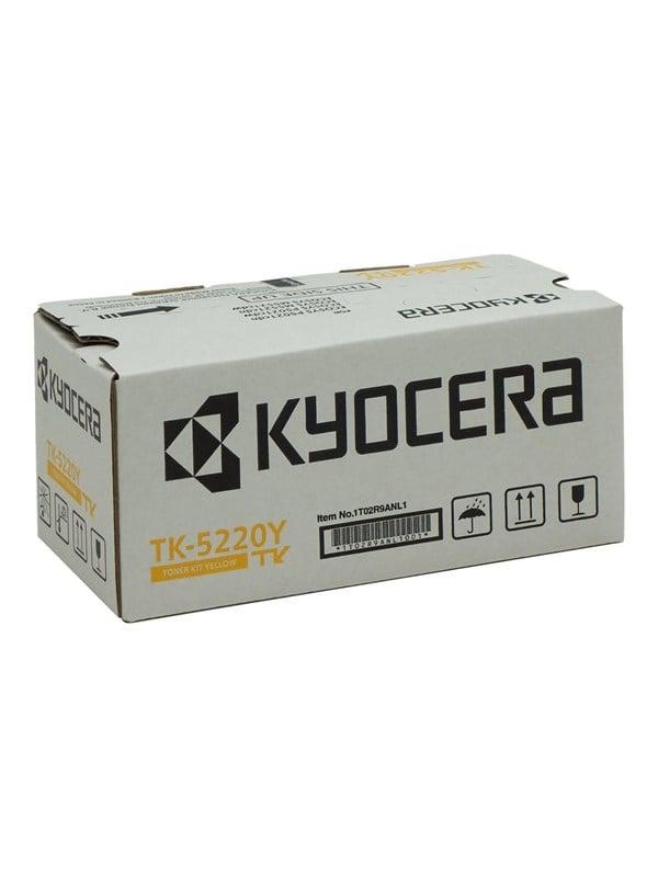 1t02r9anl1   Tk 5220y Yellow Toner   Lasertoner Gul fra Kyocera