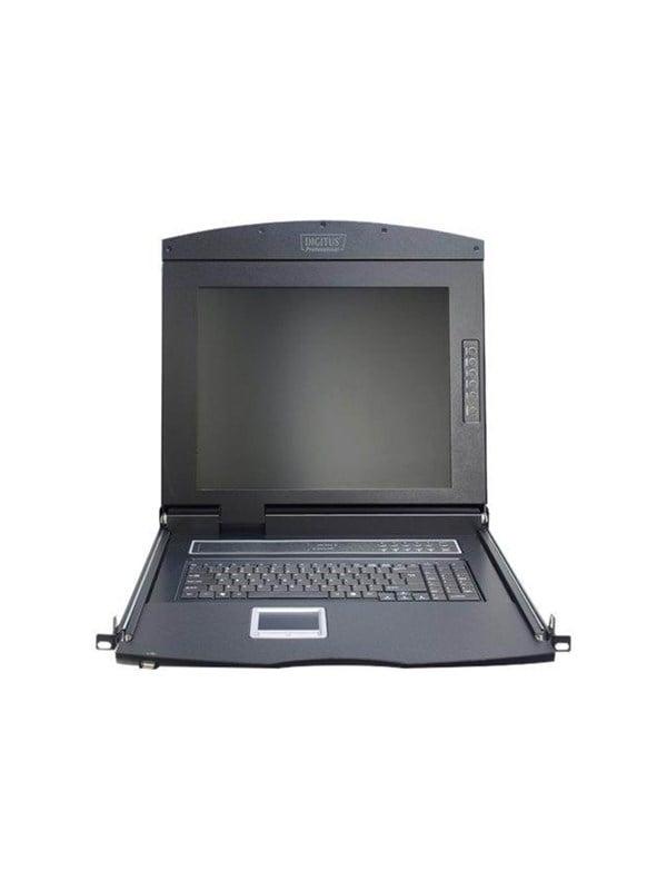 17" Professionel KVM-konsol med 16 porte - Rackversion