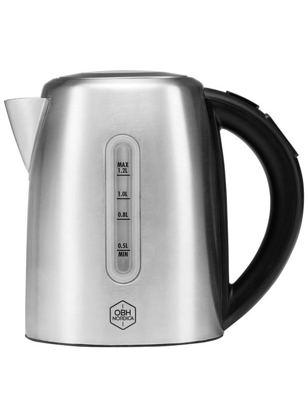 Elkedel Color Glow Kettle   1.2 L   Stål   2200 W fra Obh Nordica