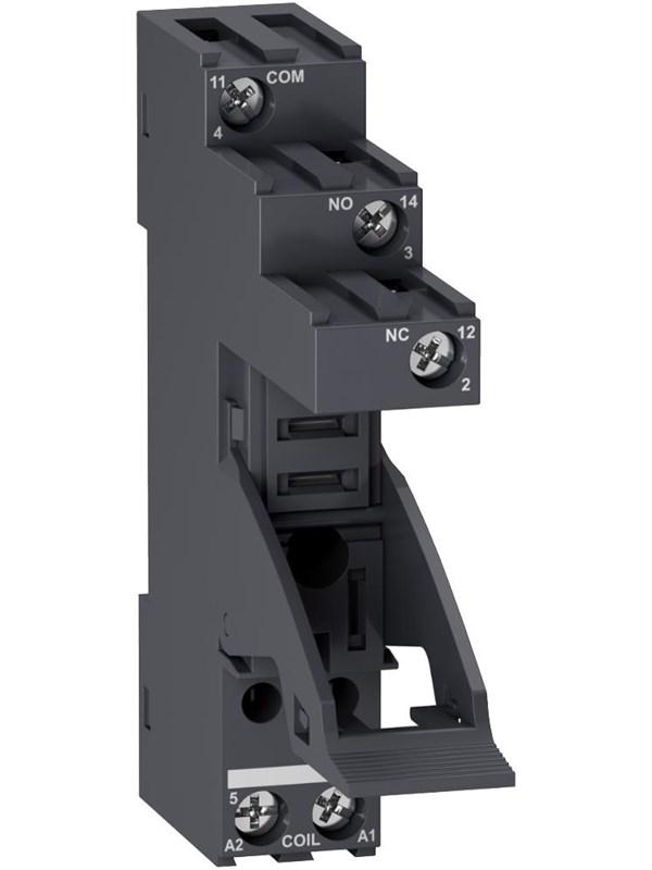 1co Separat Sokkel Med Clips For Rxg Relæ fra Schneider Electric