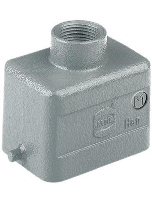 B Hood Top Entry Lc 2 Pegs M20 fra Harting