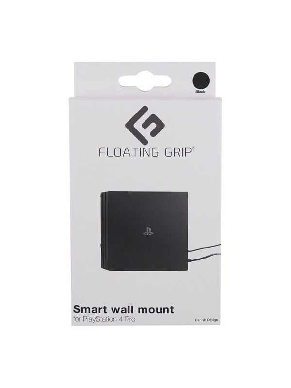 Playstation 4 Pro Wall Mount  Black   Accessories For Game Console   Sony Playstation 4 Pro fra Floating Grip