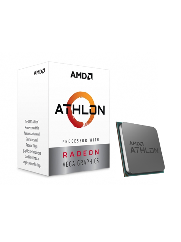 Athlon 3000g Cpu   2 Kerner   3.5 Ghz     Am4     Boxed (med Køler) fra Amd
