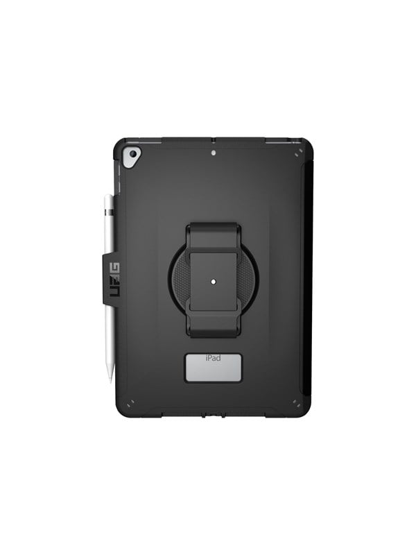 Apple Ipad 10.2" (2019) Rugged Case W  Handstrap Scout   Black fra Uag