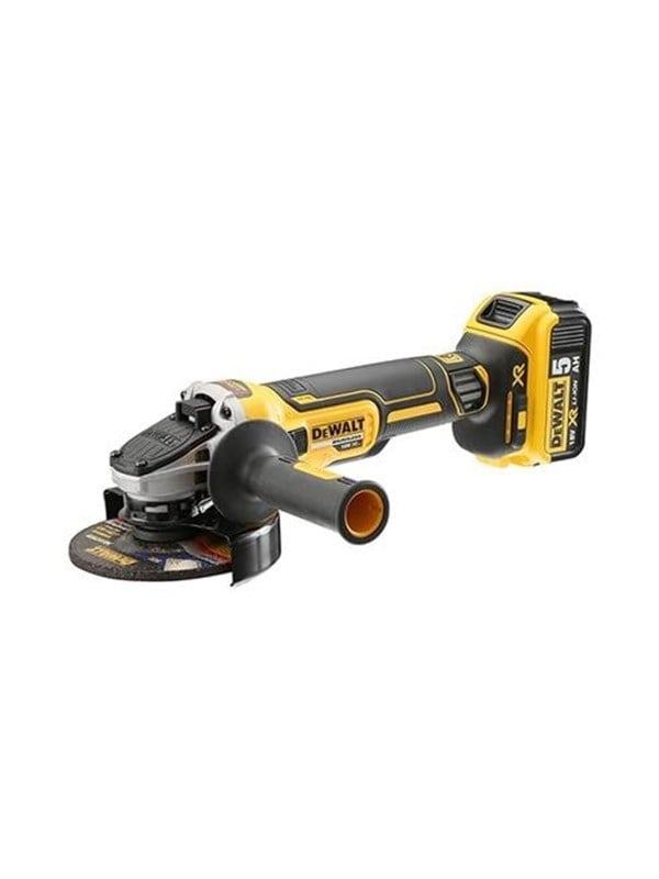 18v Xr Brushless 125mm Angle Grinder   2 X 5ah fra Dewalt
