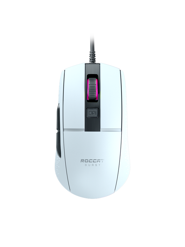 Burst Core   Gaming Mus   Optisk   5 Knapper   Hvid fra Roccat