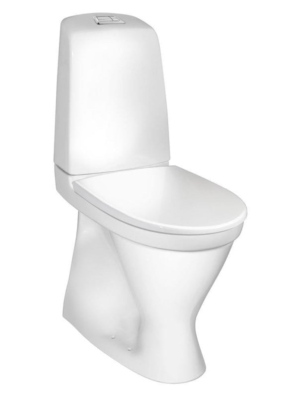 Nautic 1546hf C+ Toilet 2 4 L Høj Model Skjult S Lås Med åben Skyllerand fra Gustavsberg
