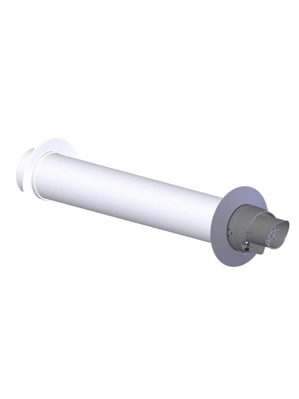 Aftræk Connext 80/125 Vægmonteret 800 mm - Metalbestos