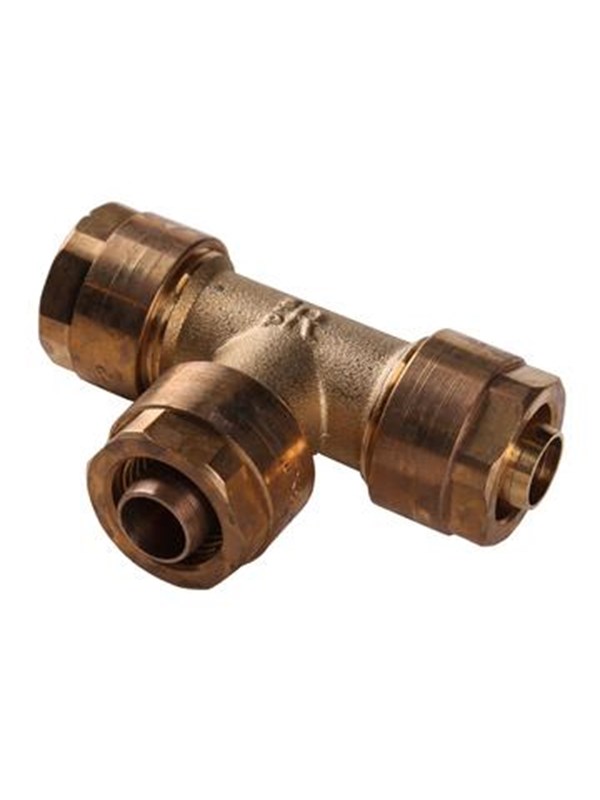 T-Stykke 18 Mm til Gabotherm Rør - 3 stk. Kobling