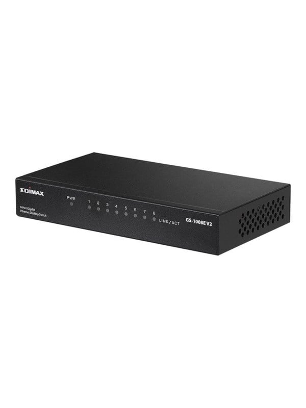 Switch    8x Fe Gs 1008e V2 fra Edimax