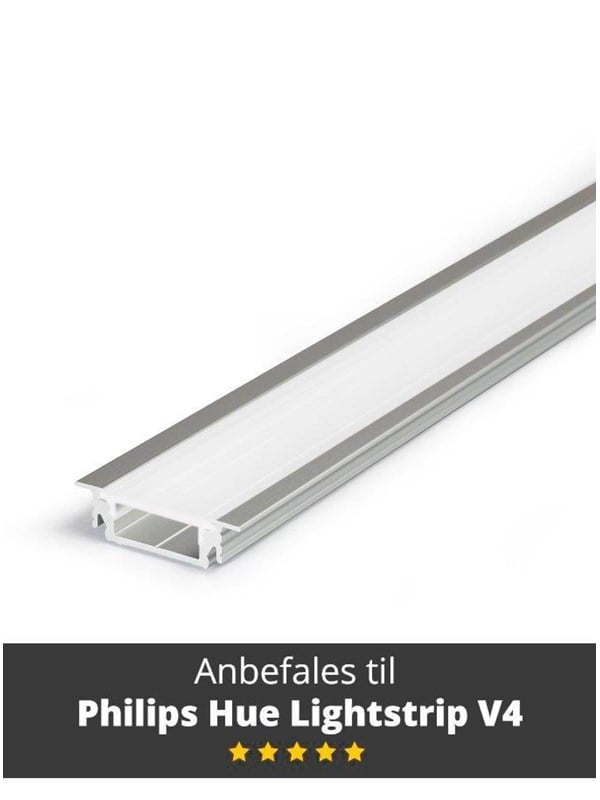 Aluminiumsprofil   Model G Til Philips Hue Og Lifx   Alu fra Light Solutions