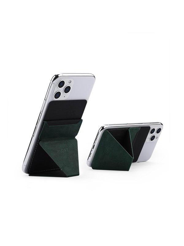 X Phone Stand & Wallet Green fra Moft