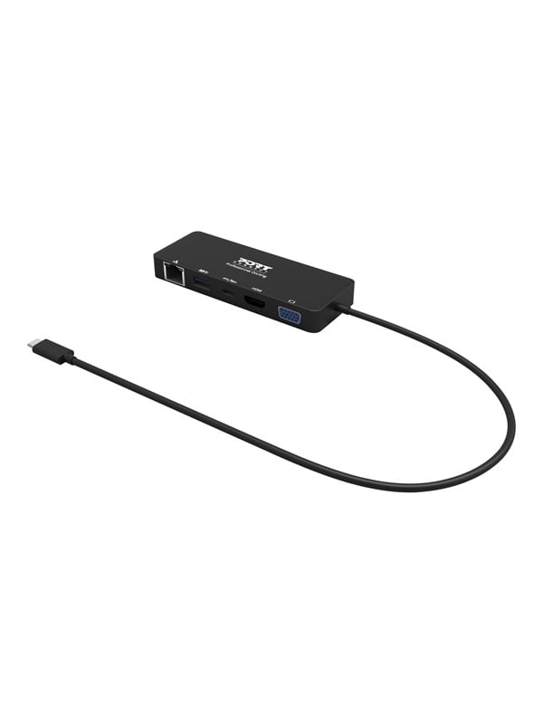 Port Connect Docking Type C Travel 1 X 4k fra Port Designs