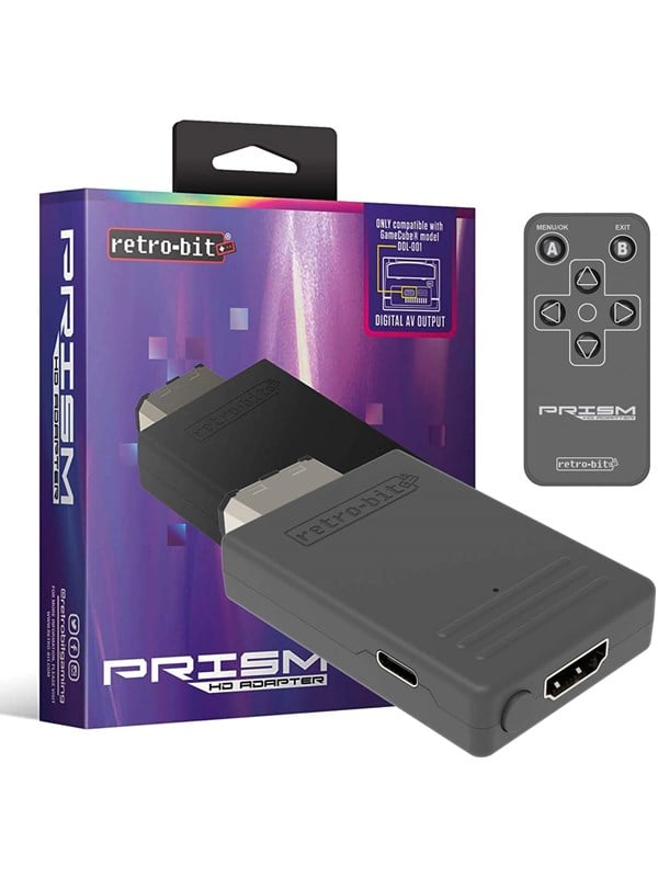 Retro Bit Prism Hd Adapter For Gamecube   Accessories For Game Console   Nintendo Gamecube fra Retro-bit