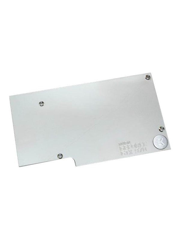 Ek Fc970 Gtx Backplate   Nickel fra Ek Water Blocks