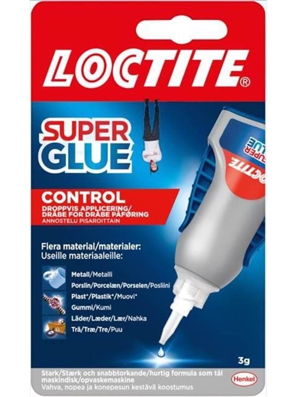 Super Glue Control 3g fra Loctite
