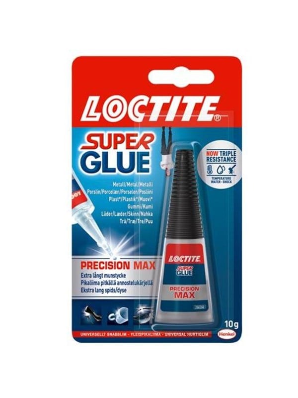 Super Glue Precision Max 10g fra Loctite