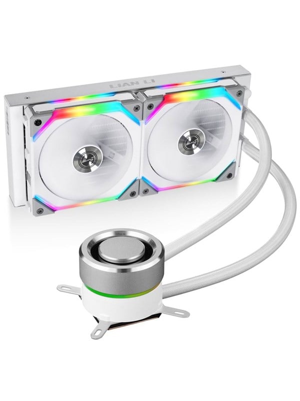 Galahad Aio 240 Sl Rgb V2   White   Cpu Vandkøling   Max 32 Dba fra Lian Li