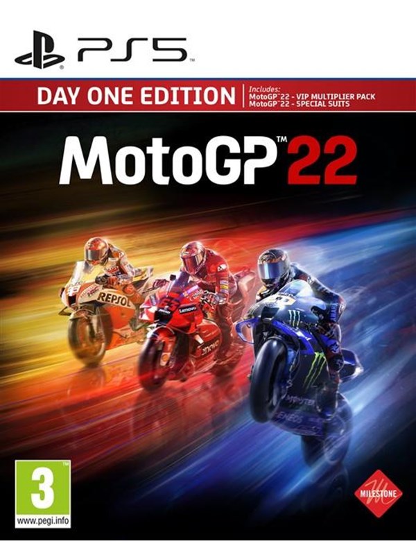 Motogp 22 (day One Edition)   Sony Playstation 5   Racing fra Milestone