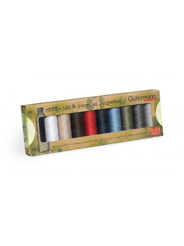 Sewing Thread Set   Eco   Basic Colors (10 Rl.) fra Gütermann