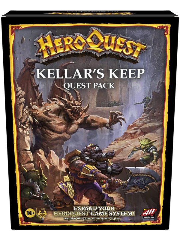 Heroquest Kellar&apos;s Keep Expansion (eng) fra Hasbro