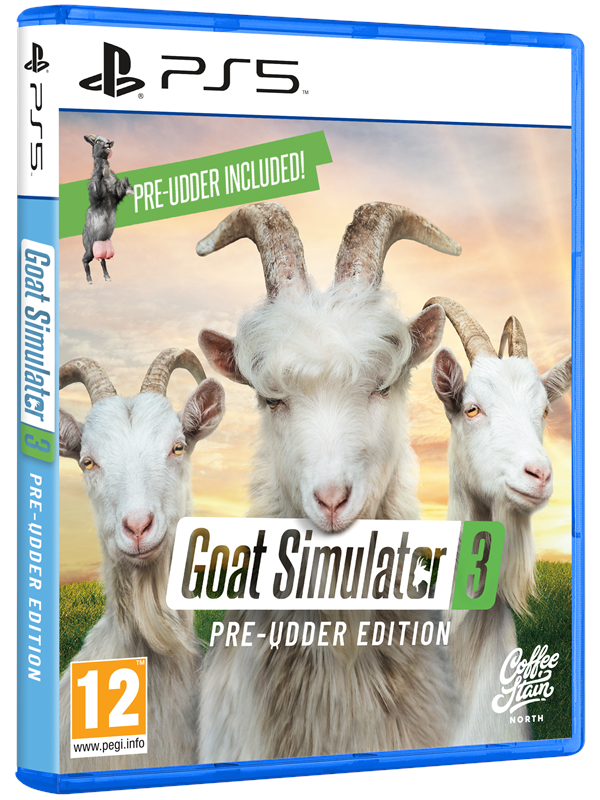 Goat Simulator 3   Pre Udder Edition   Sony Playstation 5   Simulator fra Plaion