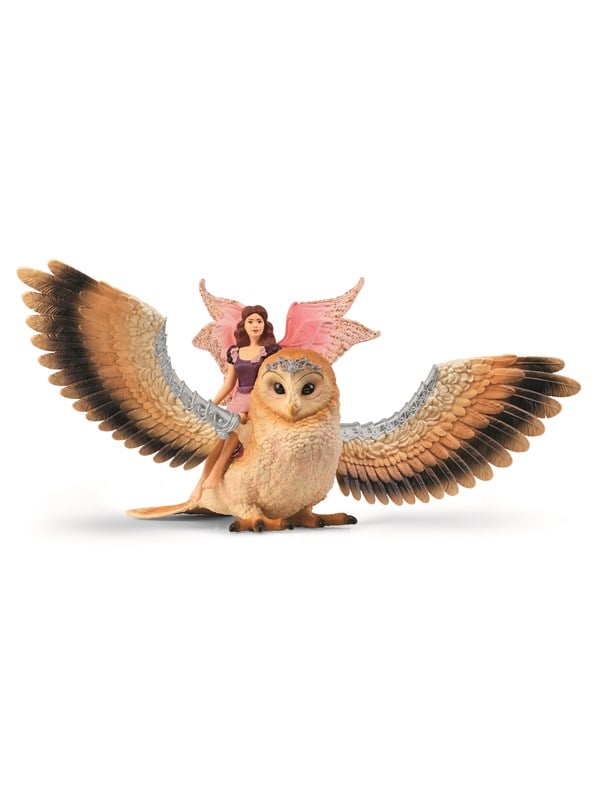 Fe I Luften På Glamourøs Ugle fra Schleich