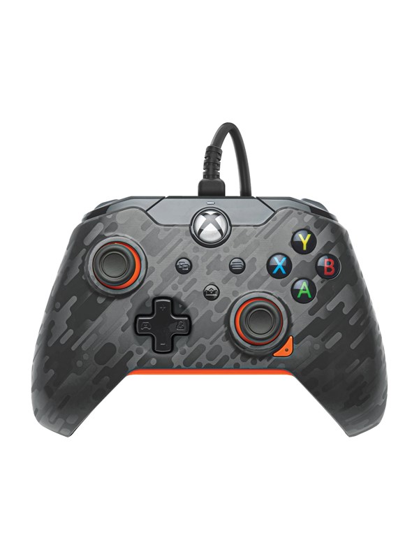 Gaming Wired Controller   Atomic Carbon   Controller   Microsoft Xbox One fra Pdp