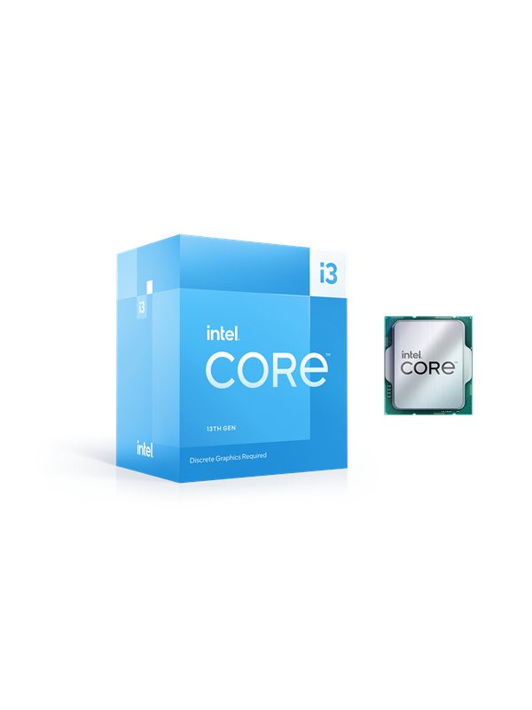 Core I3 13100f Raptor Lake Cpu   4 Kerner   3.4 Ghz     Lga1700     Boxed (med Køler) fra Intel