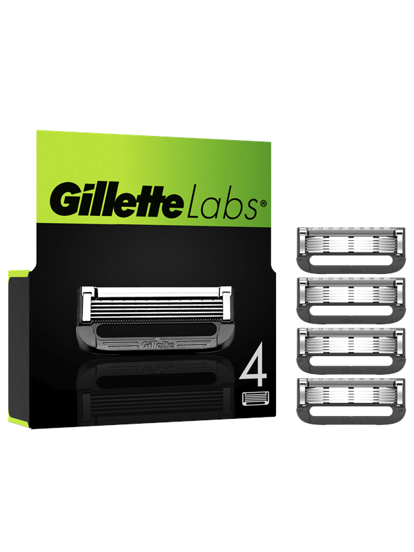 Labs 4 Pcs fra Gillette
