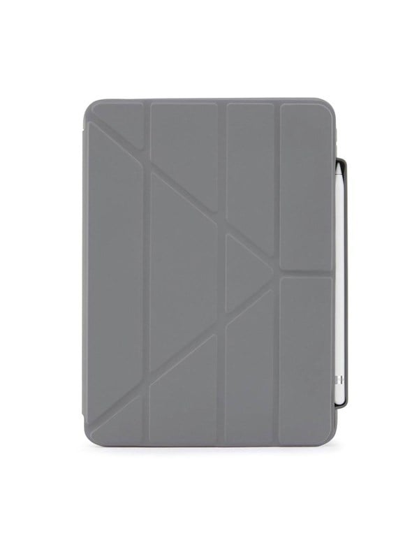Ipad 10.9" (10:th Gen) Origami No3 Pencil Case   Dark Grey fra Pipetto