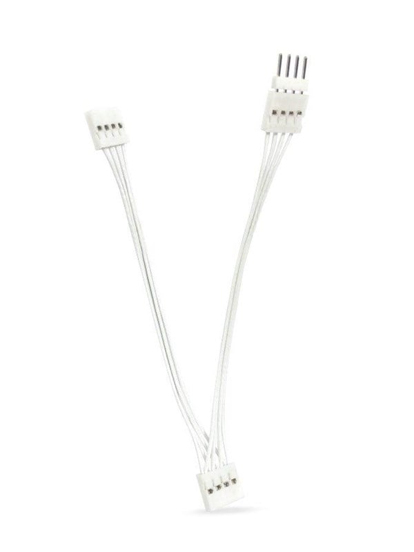 Kabel Til Gradient Lightstrip   Y Splitter   Hvid   1 Stk fra Light Solutions