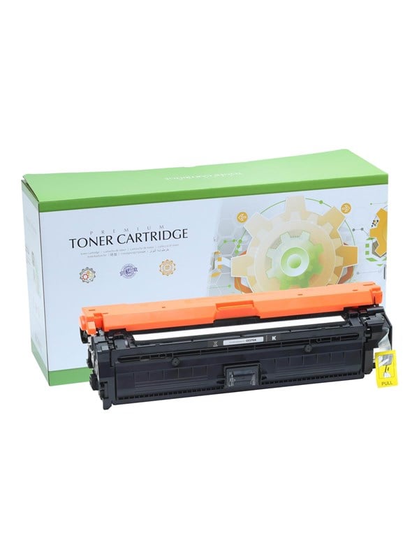Black   Remanufactured   Toner Cartridge (alternative For: Hp 307a Hp 650a Hp 651a Canon Crg 322bk Canon Crg 322ii Bk)   Non Oem   Lasertoner Sort fra Static Control