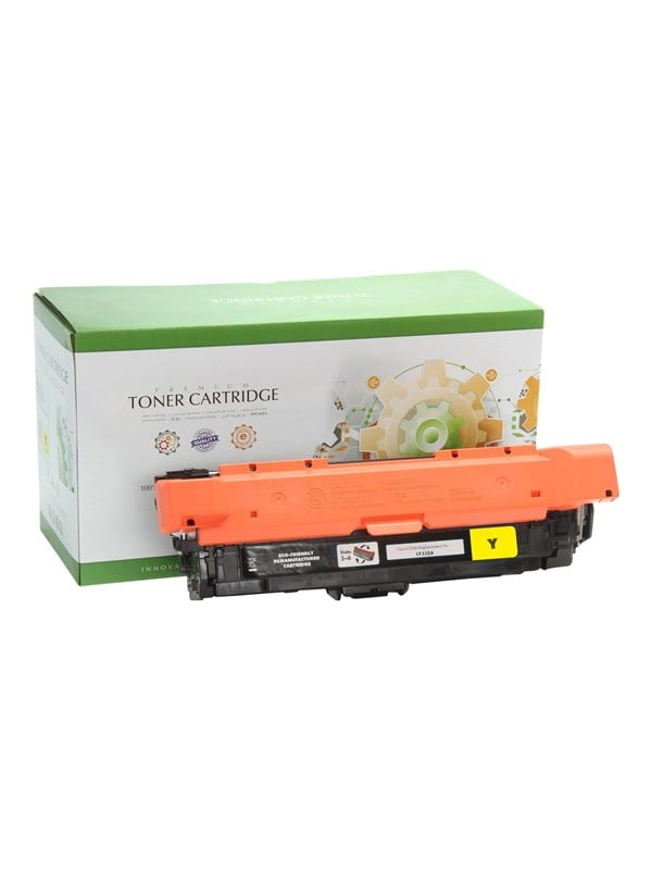 Yellow   Remanufactured   Toner Cartridge (alternative For: Hp Cf332a)   Lasertoner Gul fra Static Control