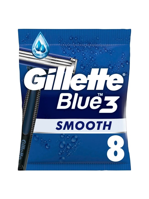 Blue3 8 Pcs fra Gillette