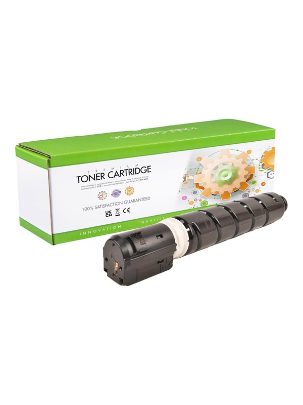 Yellow   Remanufactured   Toner Cartridge (alternative For: Canon C Exv47)   Lasertoner Gul fra Static Control