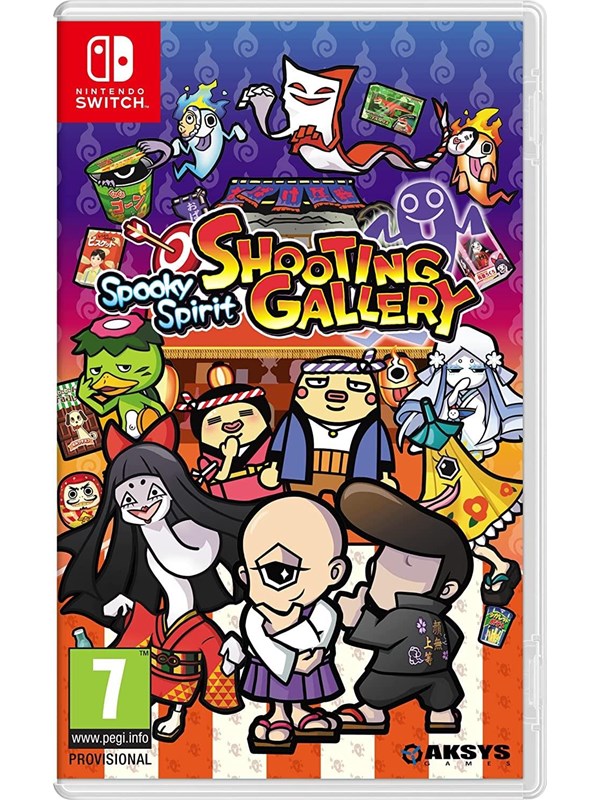 Spooky Spirit Shooting Gallery   Nintendo Switch   Skydespil fra Aksys Games