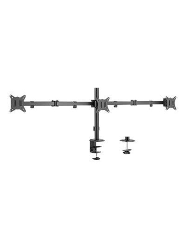 Adjustable Desk 3 Display Mounting Arm fra Gembird