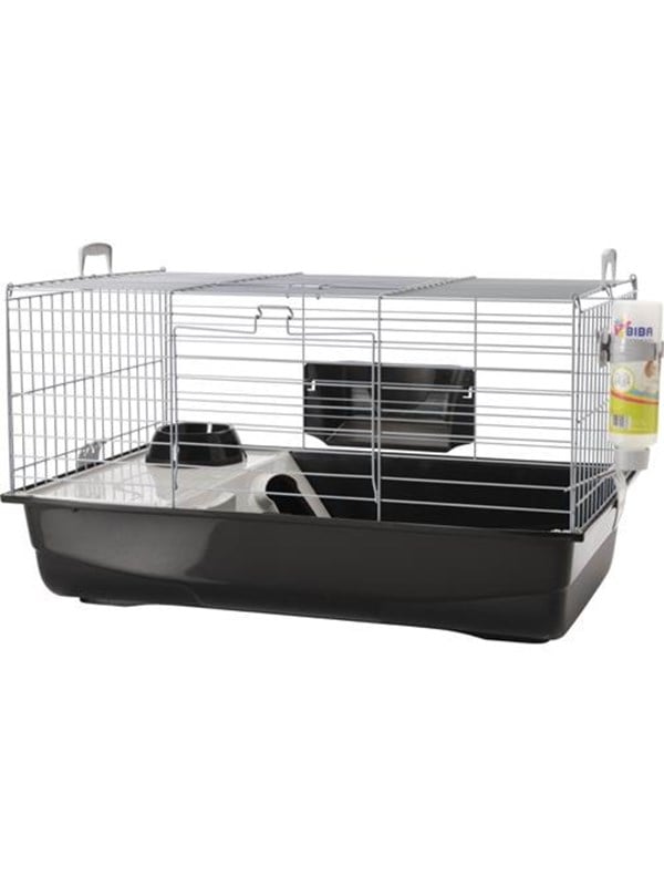 Nero 2 De Luxe Guinea Pig Cage L:80 X B:50 X H:45 Cm Black fra Savic