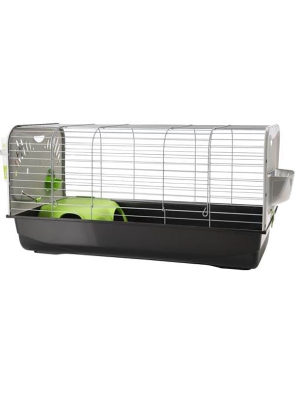 Caesar 3 De Luxe Dwarf Rabbit Cage 100x50x51 Cm Blue Grey fra Savic