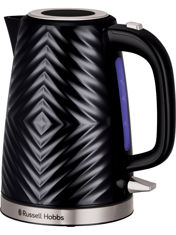 Elkedel Groove 26380 70   Black   Sort Med Toner I Rustfrit Stål   2400 W fra Russell Hobbs