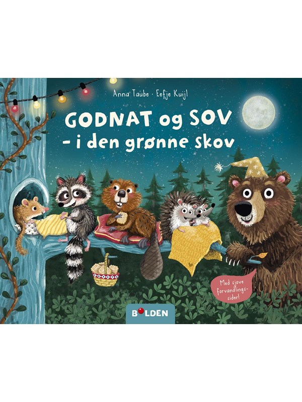 Godnat Og Sov   I Den Grønne Skov   Børnebog   Board Books fra Forlaget Bolden
