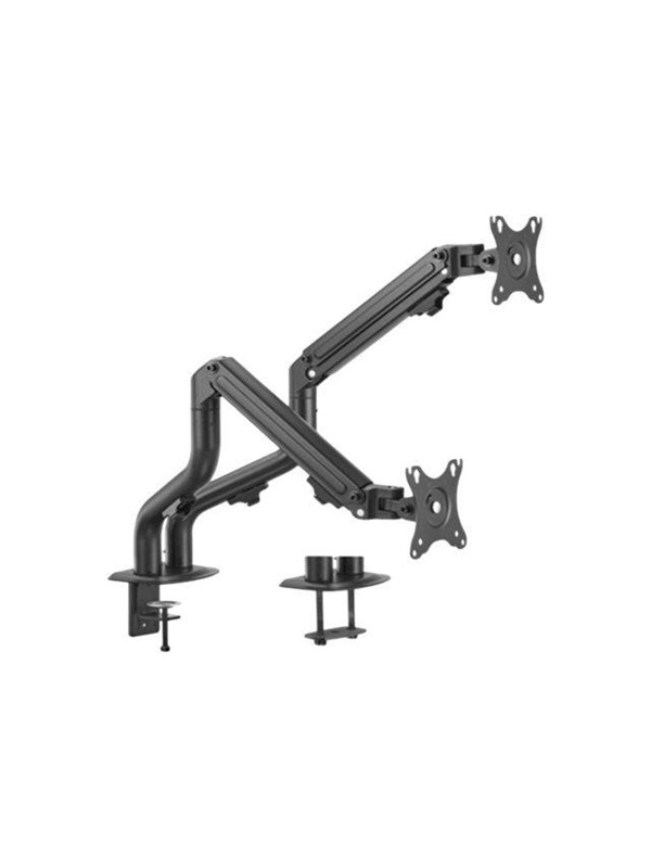 Adjustable Desk 2 Display Mounting Arm fra Gembird