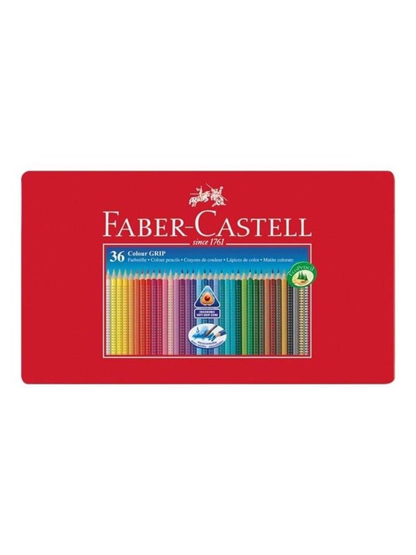 Grip   Coloured Pencil (pack Of 36) fra Faber Castell